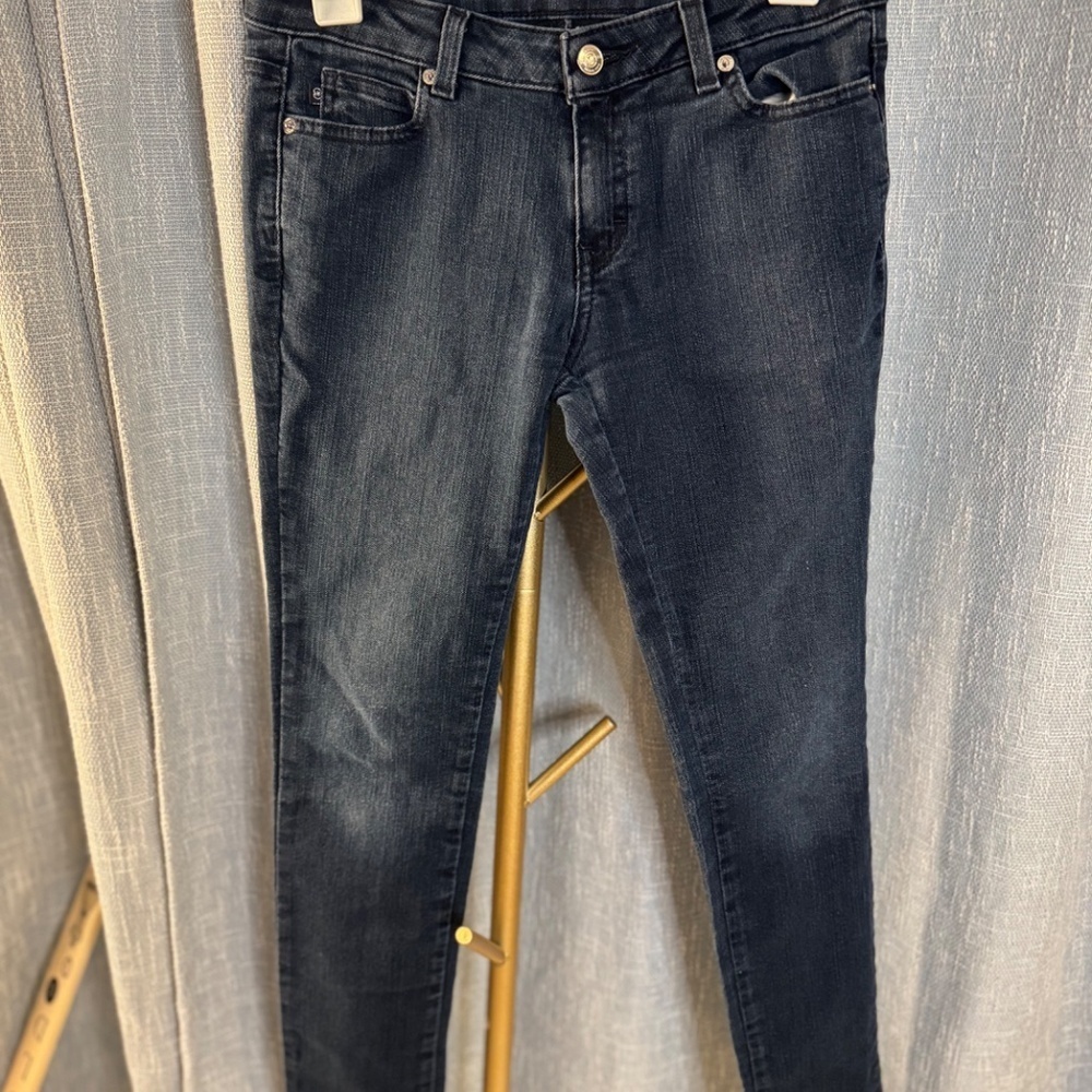 Michael Kors Jeans Womens  Blue Skinny Dark Wash Denim Size 2